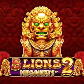 5 Lions Megaways 2 logo by Pragmatic Play Spinoloco Casino
