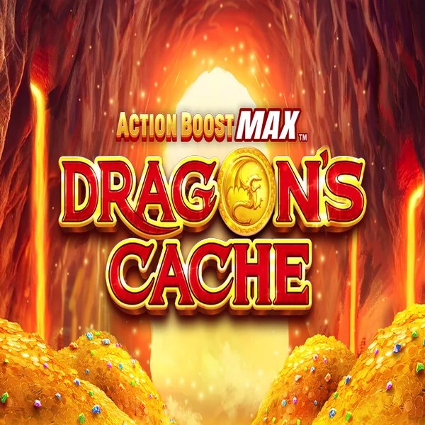 Action Boost Max Dragon's Cache slot icon by SpinPlay Games, available at Spinoloco Casino