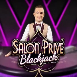 Blackjack Salon Privé online game logo by Ezugi on spino-loco.eu