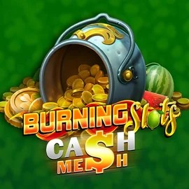 Burning Slots Cash Mesh game by BF Games – logo hosted on Spinoloco Casino