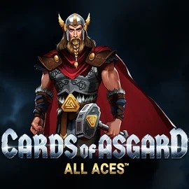 Cards of Asgard All Aces slot visual from Switch Studios available on spino-loco.eu