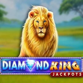 Diamond King Jackpots logo by SpinPlay Games Spinoloco Casino