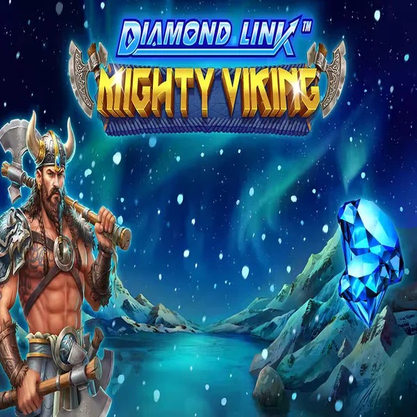 Diamond Link Mighty Viking logo by Greentube Spinoloco Casino