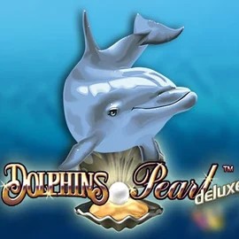 Dolphins Pearl Deluxe logo by Novomatic at Spinoloco Casino