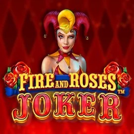 Fire and Roses Joker slot logo by Triple Edge Studios at Spinoloco Casino
