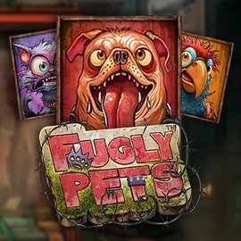 Fugly Pets online game logo by Stakelogic on spino-loco.eu
