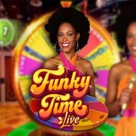 Funky Time online game logo by Evolution on spino-loco.eu