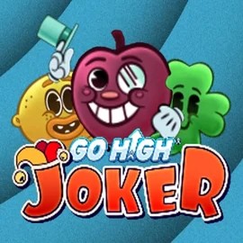 Go High Joker slot logo by RubyPlay at Spinoloco Casino