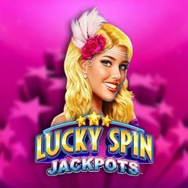 Lucky Spin Jackpots game by Novomatic – logo hosted on Spinoloco Casino