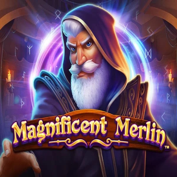 Official Slots logo: Magnificent Merlin by Greentube at Spinoloco Casino