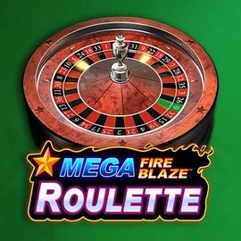 Mega Fire Blaze Roulette logo by Playtech at Spinoloco Casino