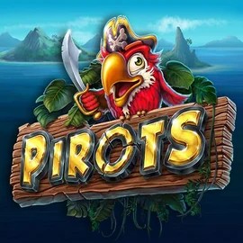 Official Slots logo: Pirots by ELK Studios at Spinoloco Casino