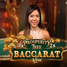 Prosperity Tree Baccarat game by Evolution – logo hosted on Spinoloco Casino