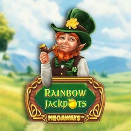 Rainbow Jackpots Megaways slot visual from Red Tiger Gaming available on spino-loco.eu
