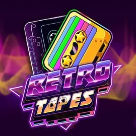 Slots logo of Retro Tapes from Push Gaming at Spinoloco Casino