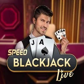 Speed Blackjack logo by Pragmatic Play at Spinoloco Casino