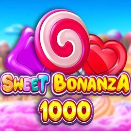 Sweet Bonanza 1000 slot logo by Pragmatic Play at Spinoloco Casino