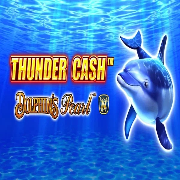 Thunder Cash Dolphins Pearl logo – Slots by Novomatic at Spinoloco Casino