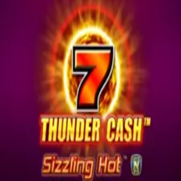 Official Slots logo: Thunder Cash Sizzling Hot by Novomatic at Spinoloco Casino